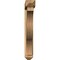 Ekena Millwork Funston Arts and Crafts Rough Sawn Bracket w/ Offset Brace, Western Red Cedar, 6"W x 40"D x 40"H BKT0604X40X40FST03RWR - alternate 3